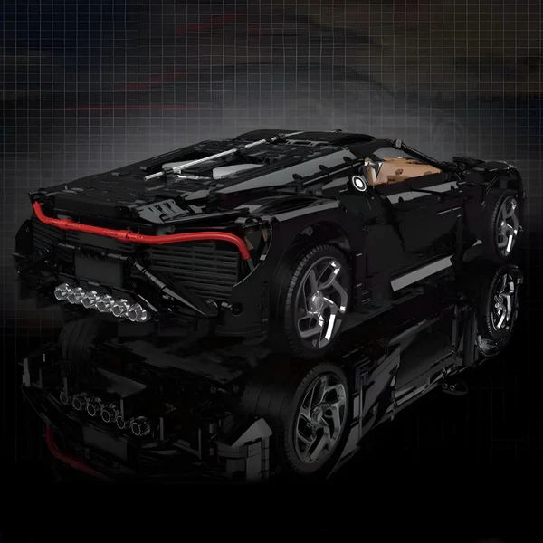 The Black Mamba Hypercar 4687pcs