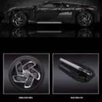 The Black Mamba Hypercar 4687pcs