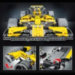 Single Seater Race Car 1084pcs