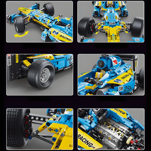 Remote Controlled Single Seater Race Car 1698pcs