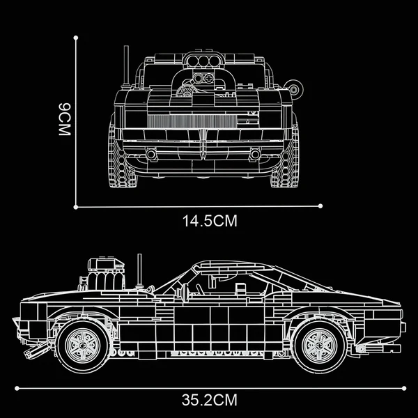 The Iconic Supercharged | 1439PCS