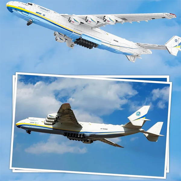 The Ultimate Antonov 225 With Stand 5349pcs